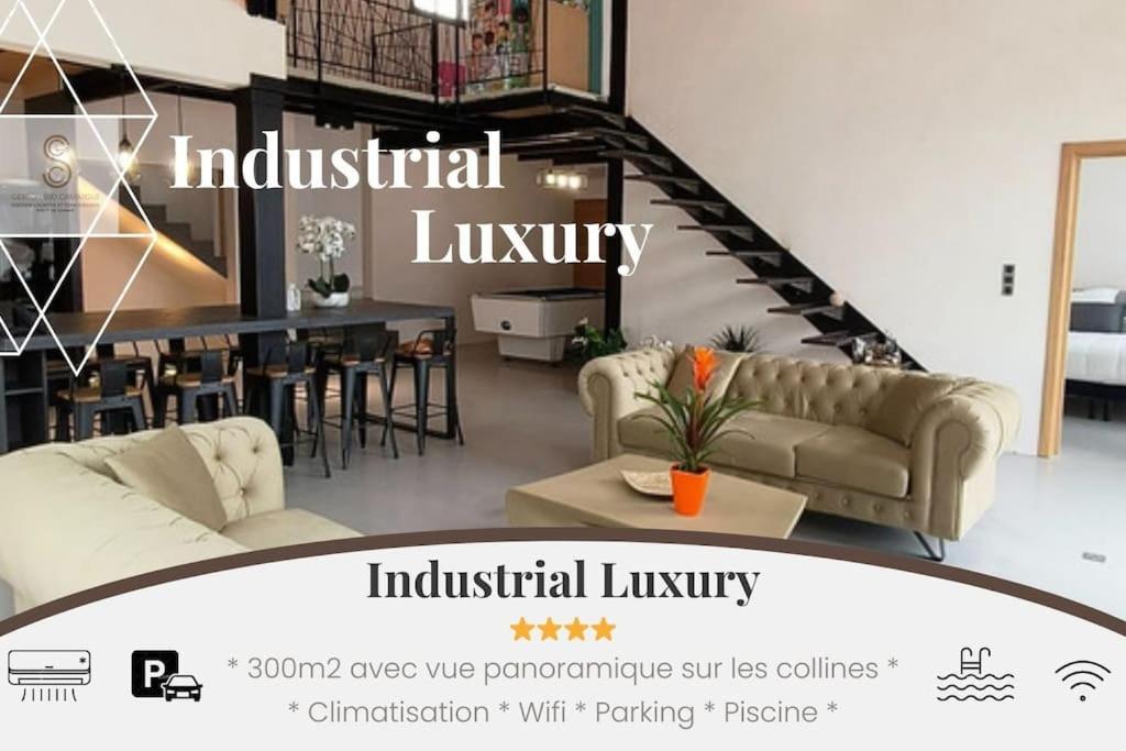 Industrial Luxury Nimes & Arles Villa Beaucaire  Kültér fotó